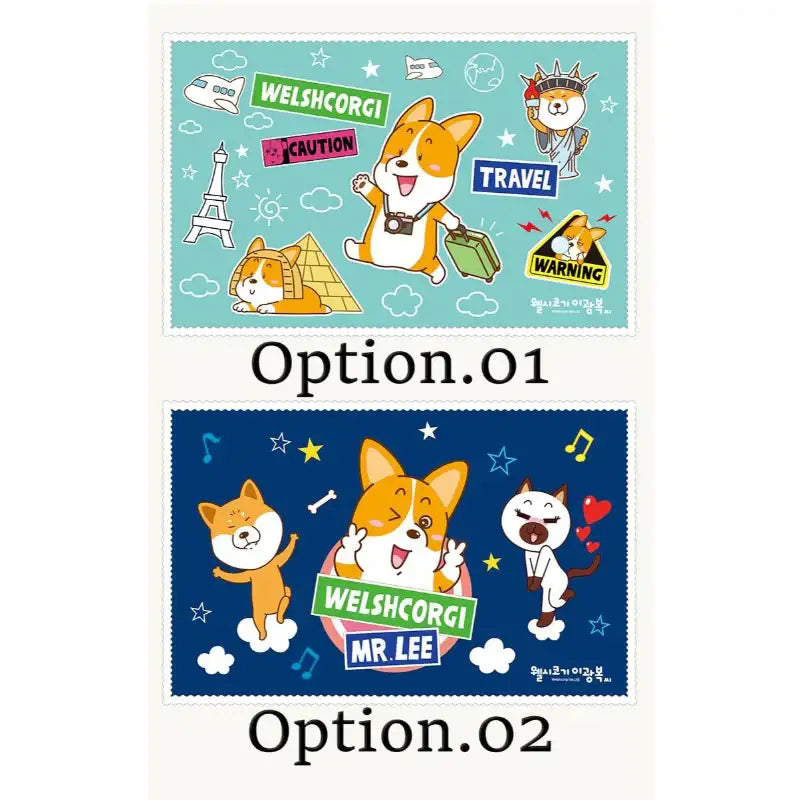 Welshcorgi Mr.Lee - Lap Blanket - Soone Content - Fleece Blanket - Harumio