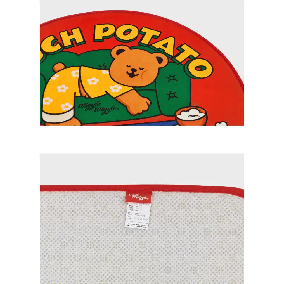 Wiggle Wiggle - Couch Potato Floor Mat - Wiggle Wiggle - Home & Living, Accessories - Harumio