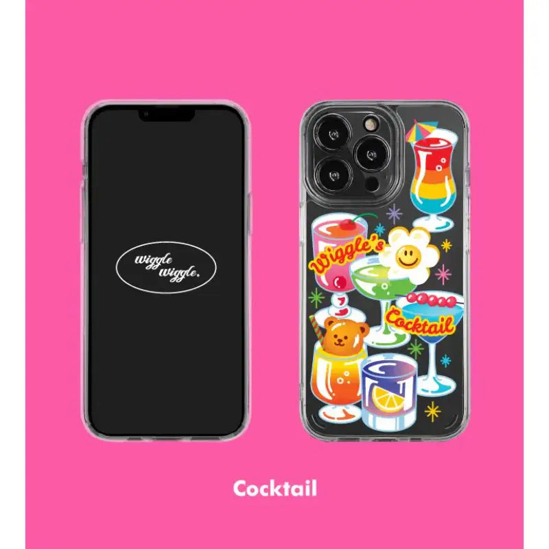 Wiggle Wiggle - iPhone Transparent Case 4 - Wiggle Wiggle - Phone Case - Harumio