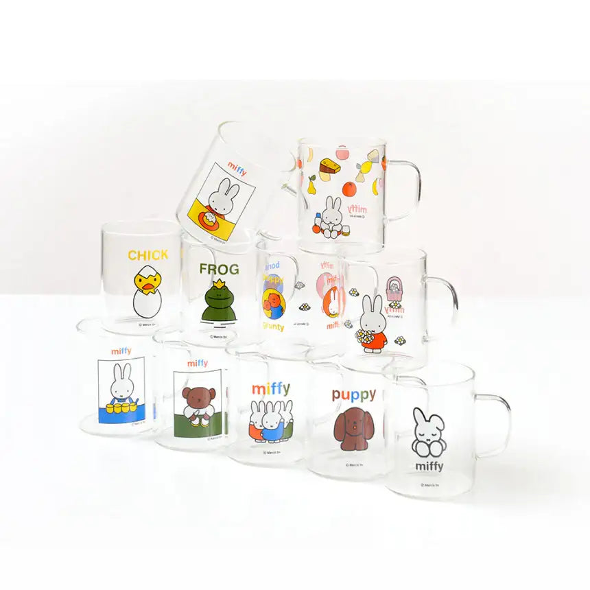 Day Needs - Miffy Glass Cup Set