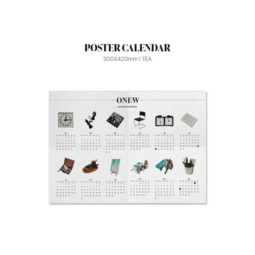ONEW - 2025 Season's Greetings - Griffin Entertainment - Merchandise - Harumio