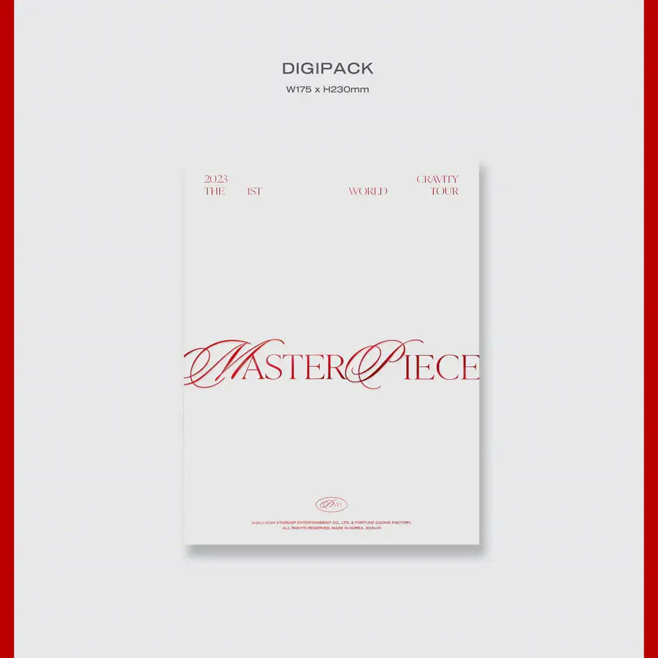 CRAVITY - 2023 The 1st World Tour : MASTERPIECE (DVD & KiT Video) - CRAVITY - Album - Harumio