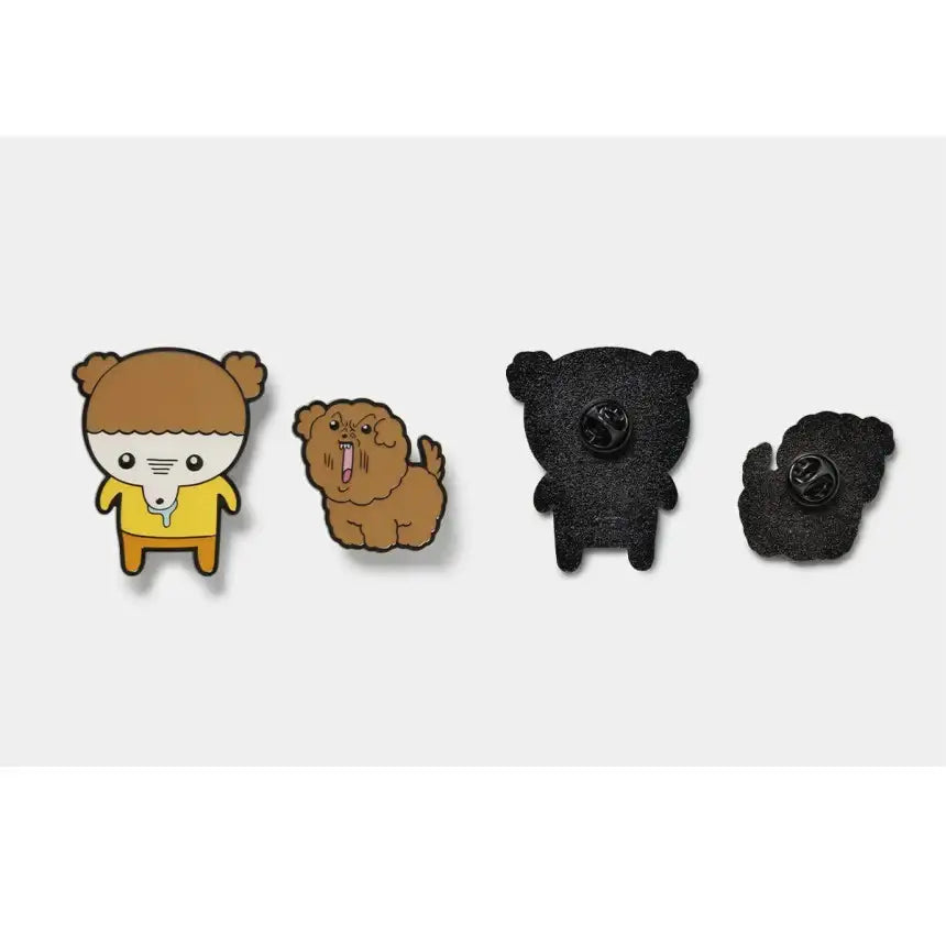 Maru Is a Puppy - Metal Badge - Webtoon Friends - Metal Badge - Harumio