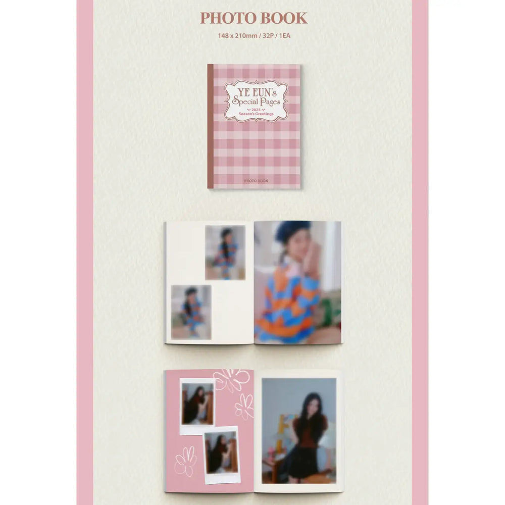 SHIN YE EUN - 2025 Season's Greetings (YE EUN’s Special Pages) - Enpio Entertainment - Merchandise - Harumio
