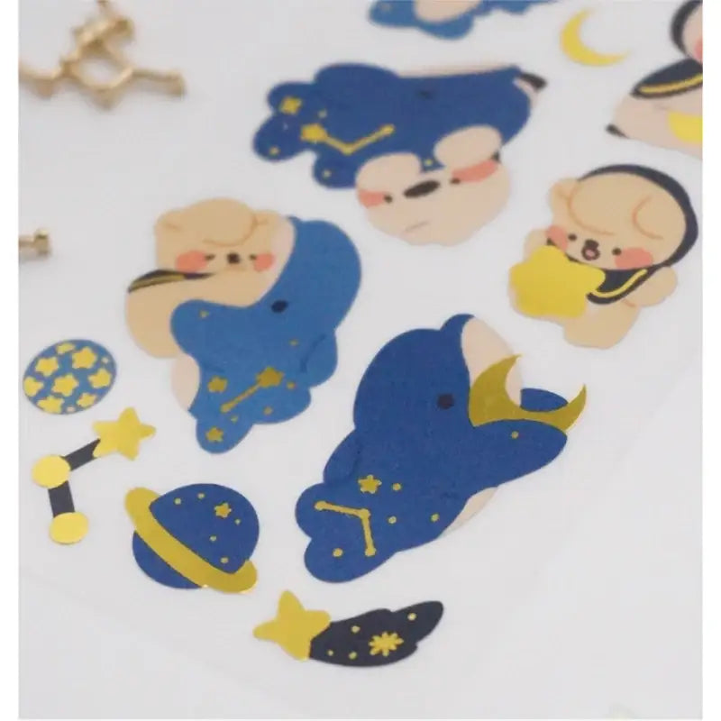 Pinu - Whale & Dream Fairy Seal Sticker - Soone Content - Stickers - Harumio