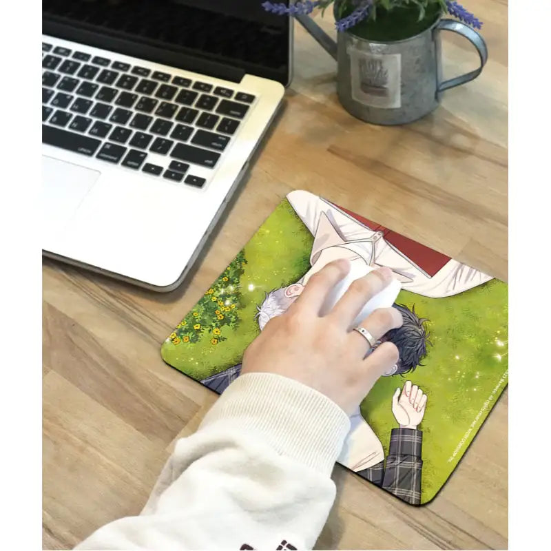 Cherry Blossoms After Winter - Mouse Pad - Webtoon Shop - Mouse Pad - Harumio