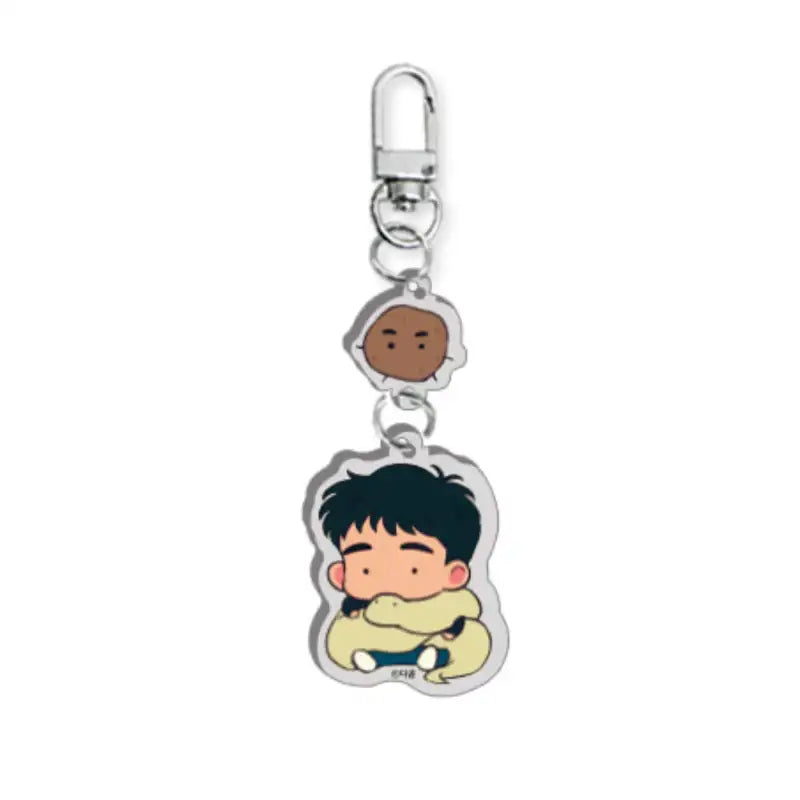 The Sacred Serpent's Seduction - Keyring (2 Types) - Webtoon Shop - Keyrings - Harumio