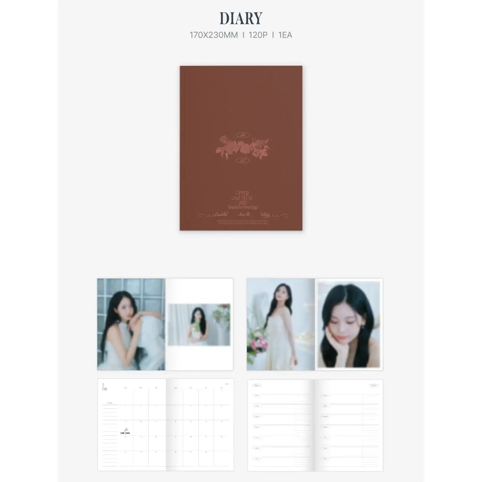 VIVIZ - 2025 Season's Greetings (MUSEUM) - Big Planet Made Entertainment - Merchandise - Harumio