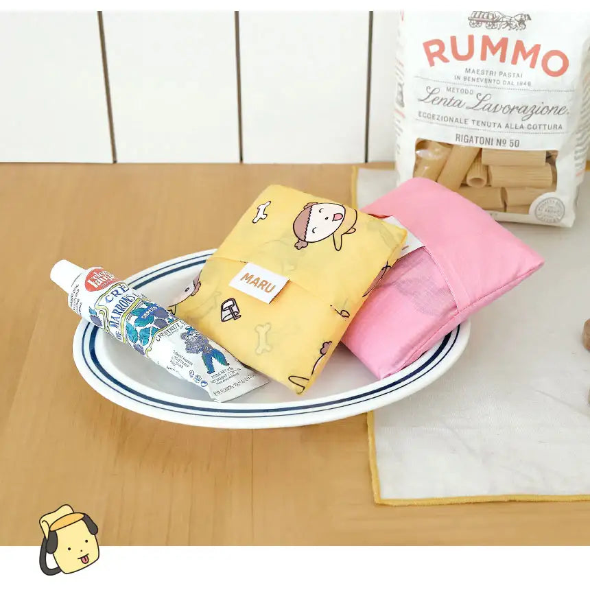 Maru Is a Puppy - Folding Shopping Bag - Webtoon Friends - Home & Living, Accessories - Harumio