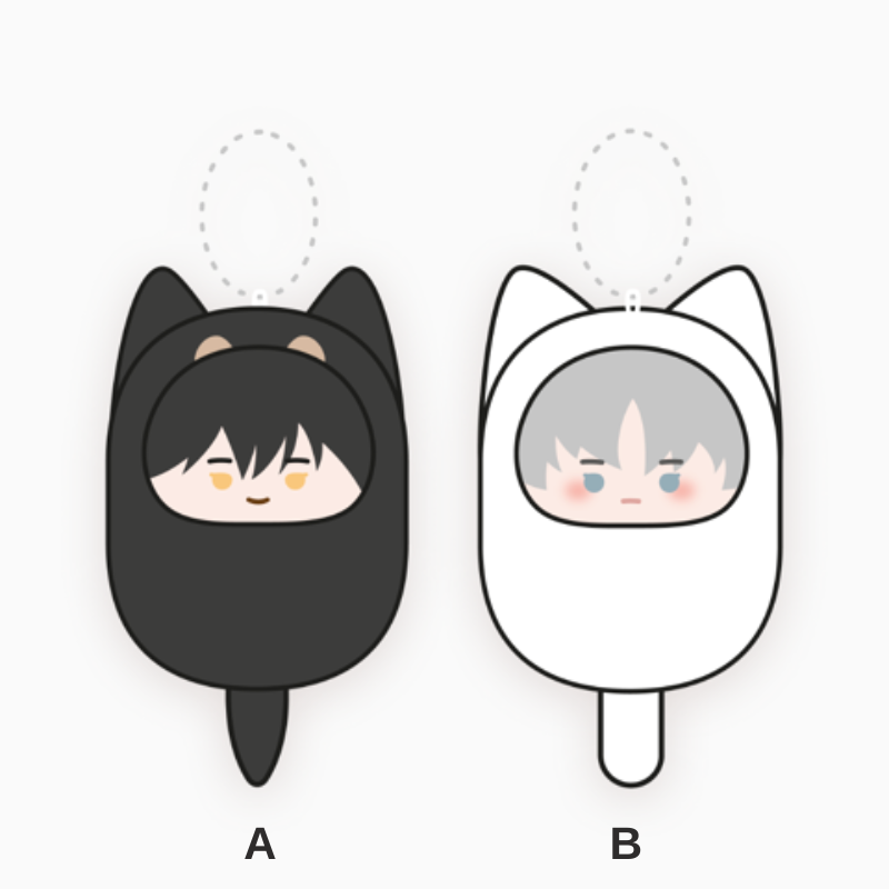 Noctea Pop Up - Forizz Doll Keyring