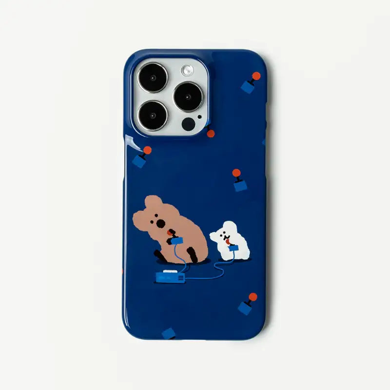 Dinotaeng - Let's Drift iPhone Hard Case - Dinotaeng - Phone Cases - Harumio