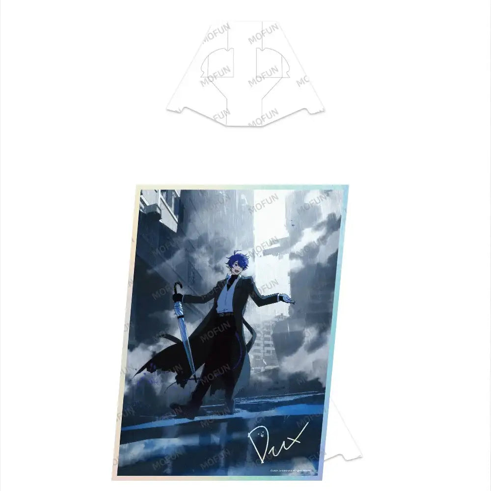 Mofun x 4Artist - Dust Girl Hologram Sign Color Paper - Mofun - Color Paper - Harumio