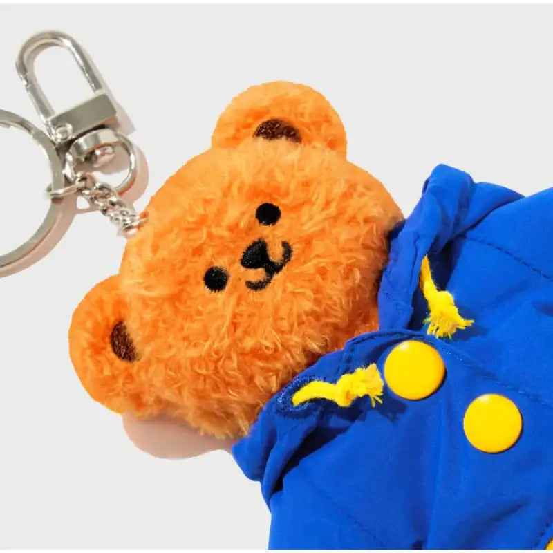 HUNTER x Wiggle Wiggle - Wiggle Bear Toy Keyring - Wiggle Wiggle - Doll Keyring - Harumio