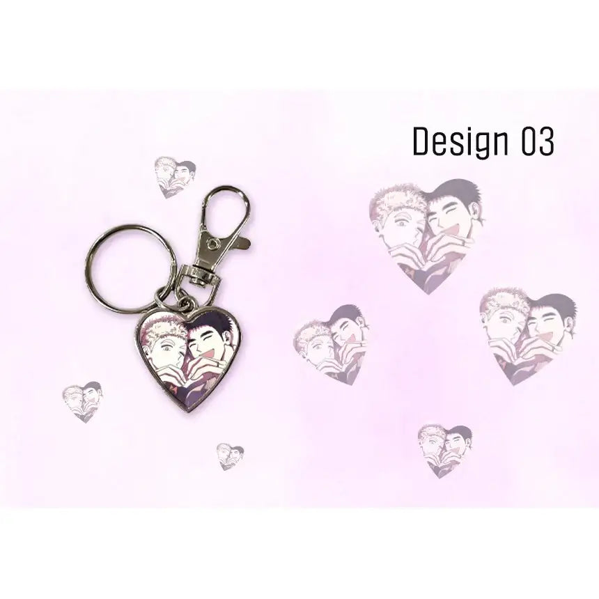 Kim Gong-Lyong Exhibition - Epoxy Metal Keyring - BeOn Annex - metal keyring - Harumio