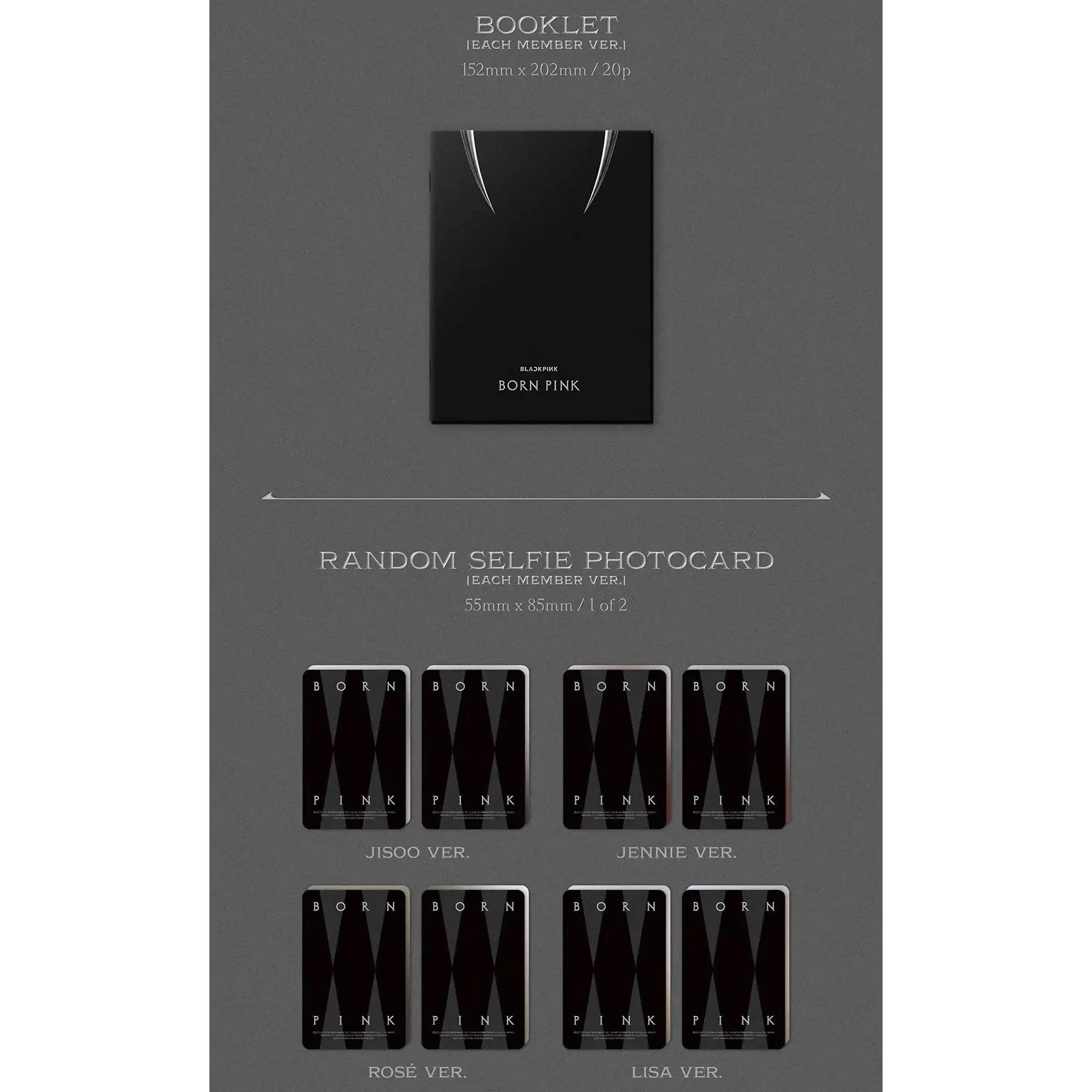 Blackpink - Born Pink : 2nd Full Album (Digipack Version) - YGPLUS - Album - Harumio