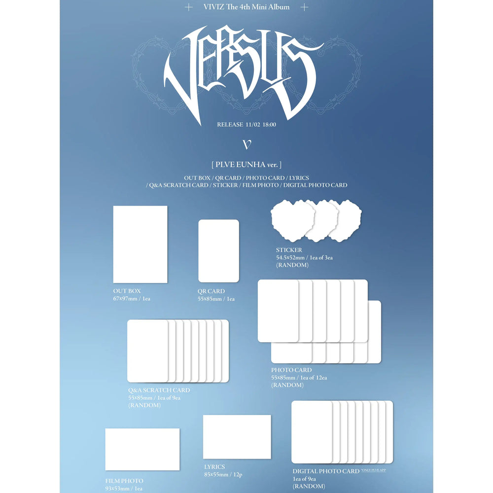 VIVIZ - Versus : 4th Mini Album (PLVE Version) - VIVIZ - Album - Harumio