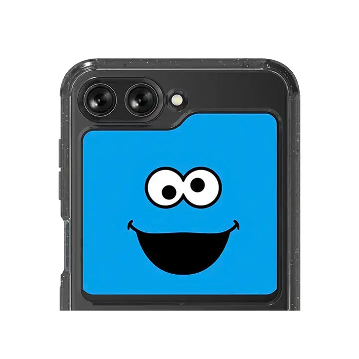 SLBS - Sesame Street Cookie Monster Suit Phone Case (Galaxy Z Flip5) - SLBS - Home & Living, Accessories - Harumio