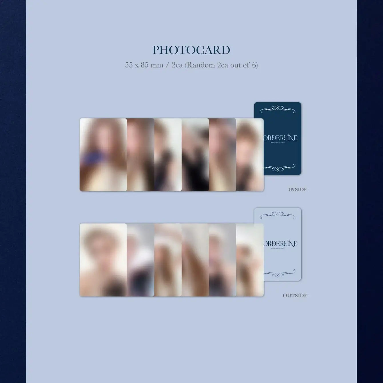 YOOA - Borderline : 1st Single Album (POCA Album) - YOOA - Album - Harumio
