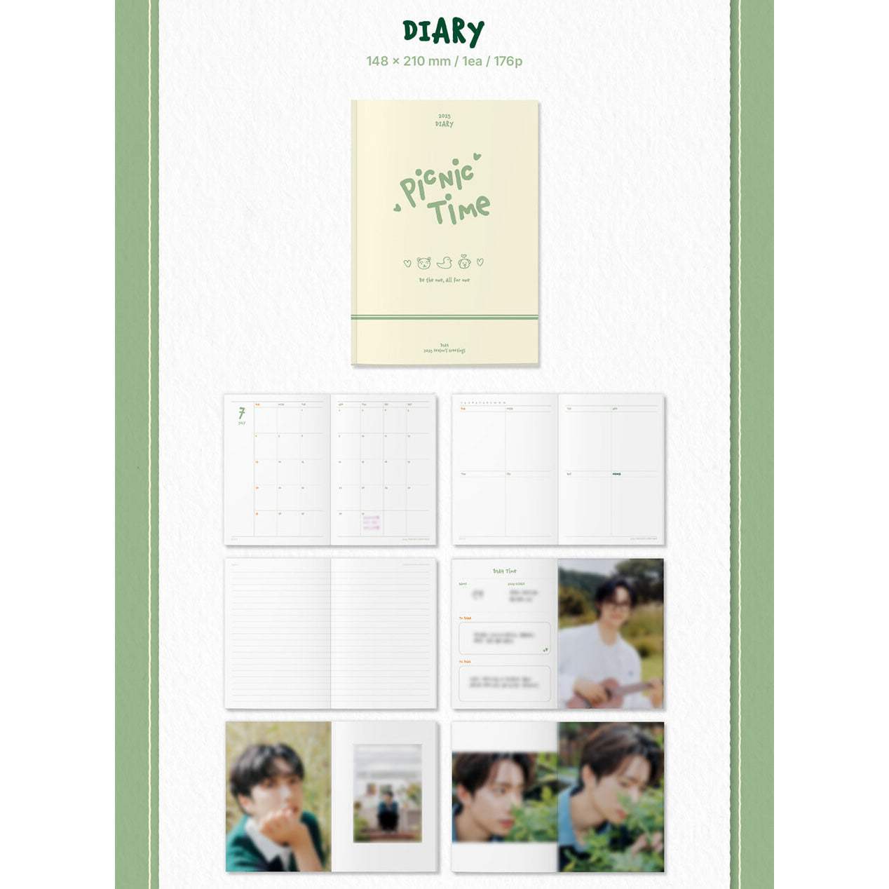 B1A4 - 2025 Season's Greetings (PICNIC TIME) - WM Entertainment - Merchandise - Harumio