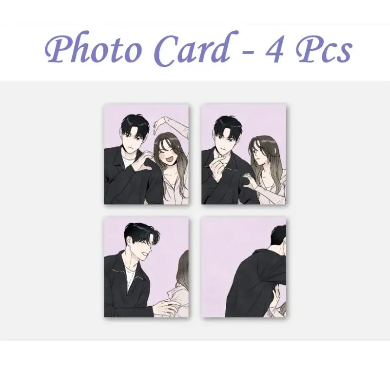 My Reason to Die - 4 Web 4 Cut Photo Set - Webtoon Friends - Photos - Harumio