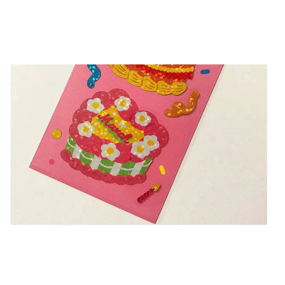 Pureureum Design - Calendar Cake Part 1 Hologram Sticker - Pureureum Design - Home & Living, Accessories - Harumio
