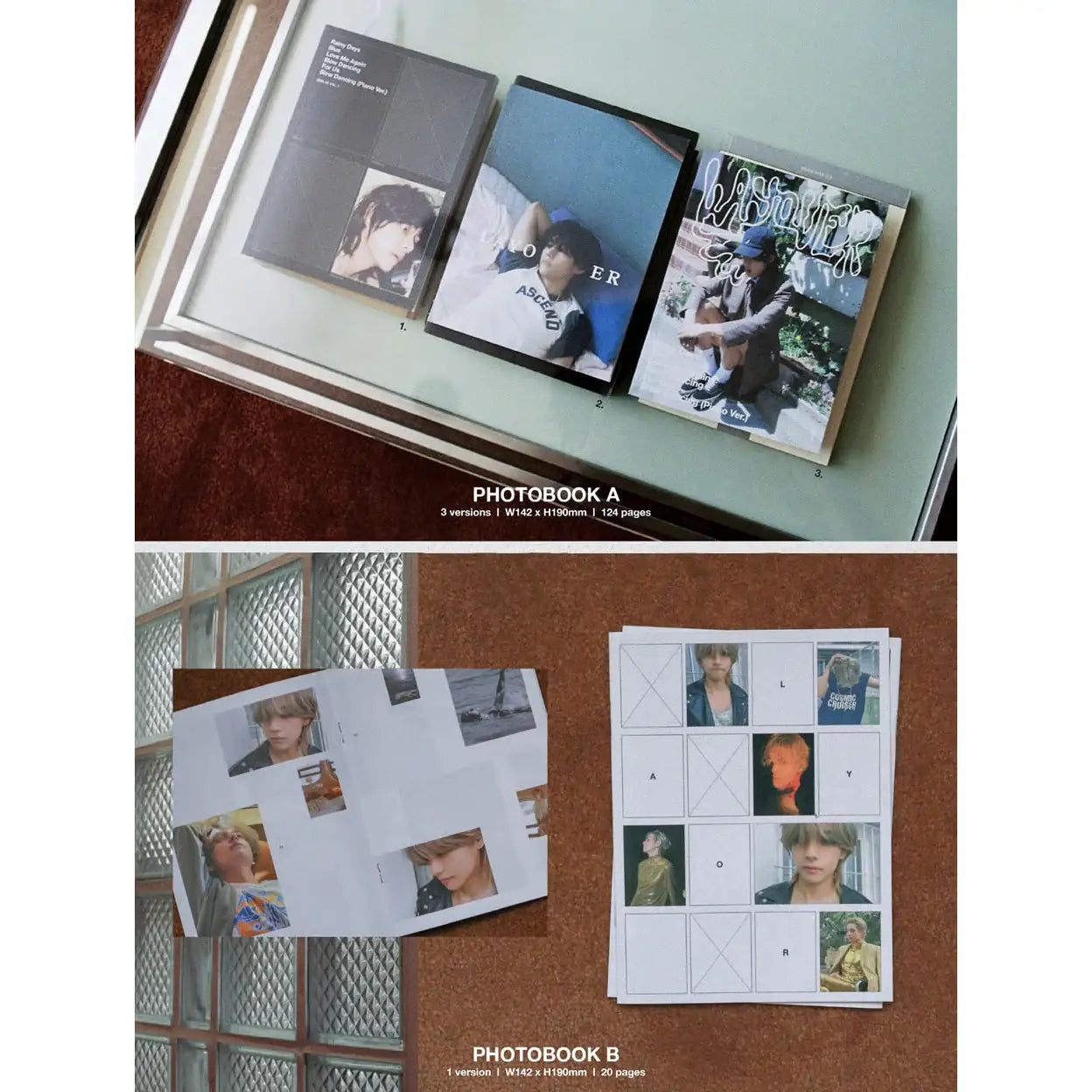 BTS V - Layover : 1st Solo Album (Weverse + Photobook Version) - BTS V - Album - Harumio
