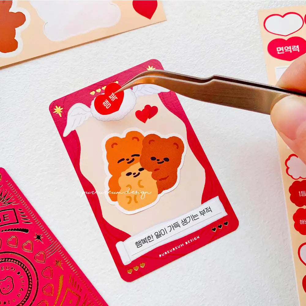 Pureureum Design - Cupid Bear Amulet Kit - Pureureum Design - Home & Living, Accessories - Harumio