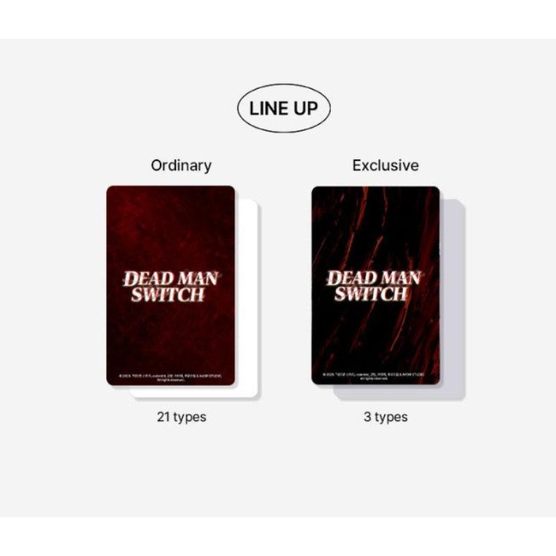 Dead Man's Switch - The Pack (Random Photocard) - Official W - Photocard - Harumio