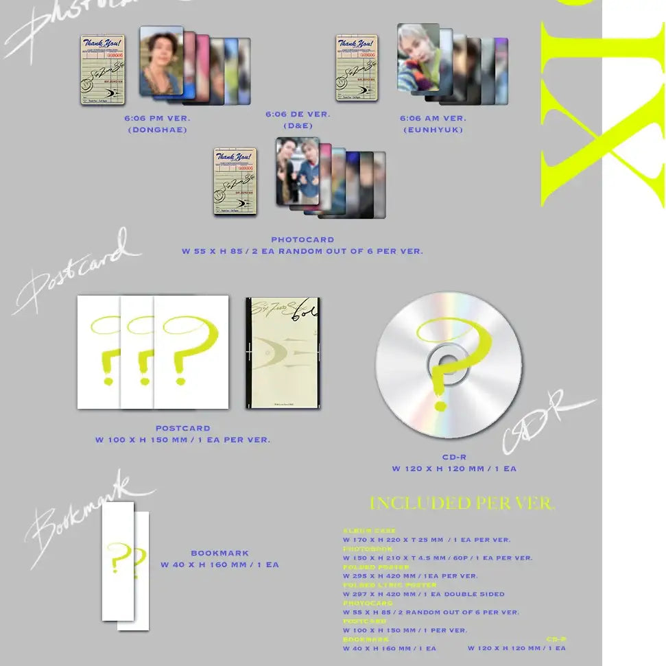 Super Junior - 606 : D&E Mini Album Vol. 5 - Super Junior - Album - Harumio