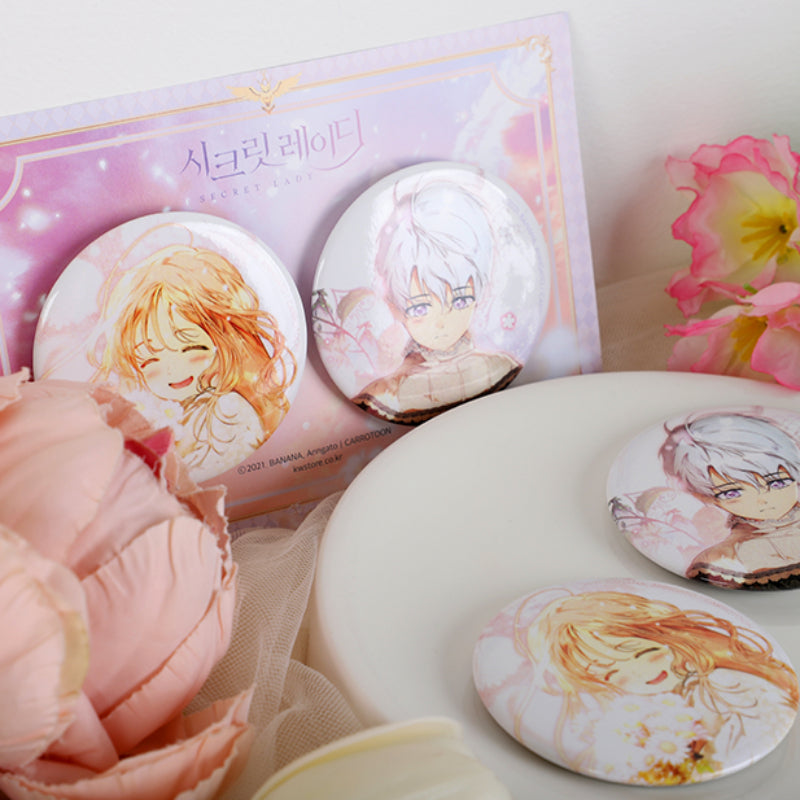 Secret Lady - Can Badge Set