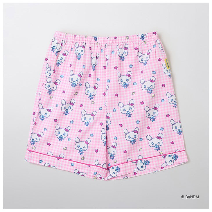 SPAO x Tamagotchi - Short Sleeve Pajamas Set (Pink) - SPAO - Pajamas - Harumio