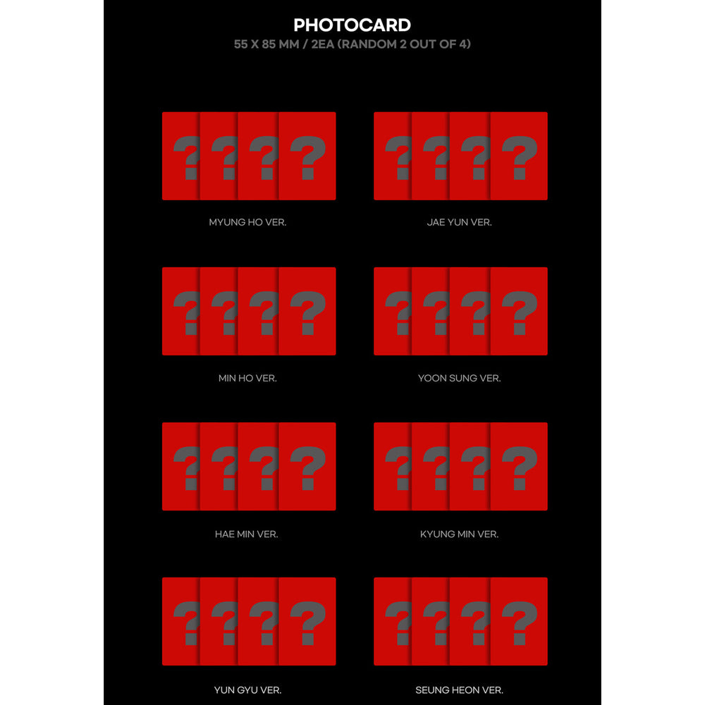 8TURN - Stunnin : 3rd Mini Album (POCA Album - Random)