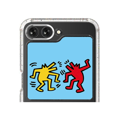 SLBS - Keith Haring Music Flip Suit Card (Galaxy Z Flip5)