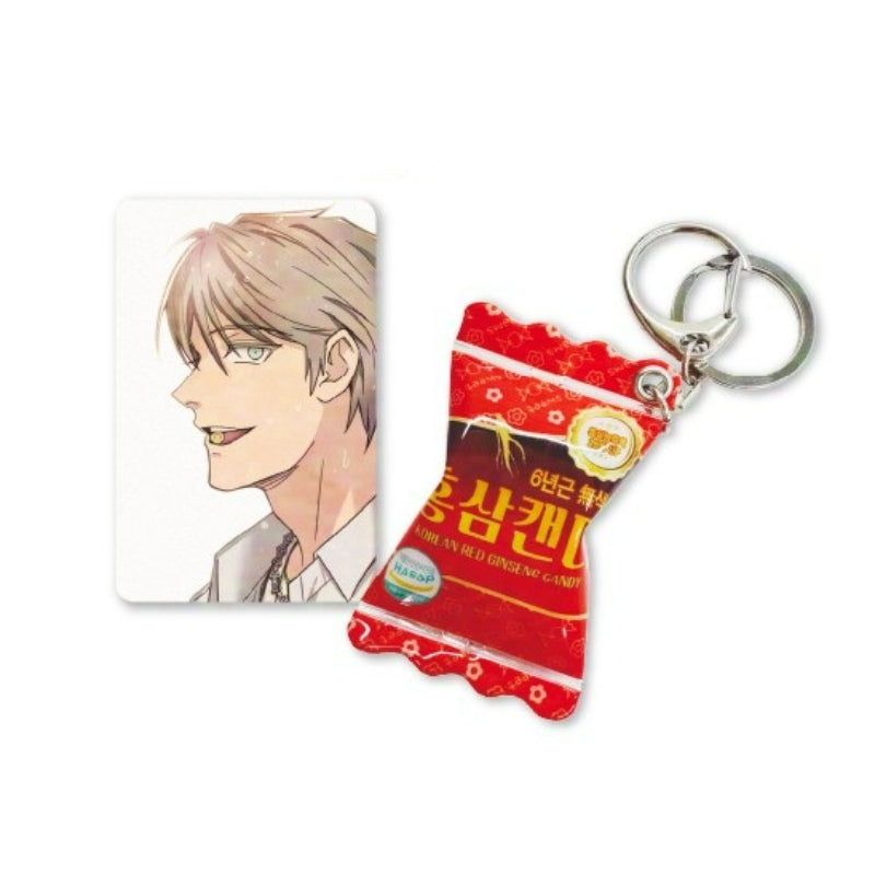Triad and Tribulations x BeOn Annex - Red Ginseng Candy Keyring Set - BeOn Annex - Keyring - Harumio