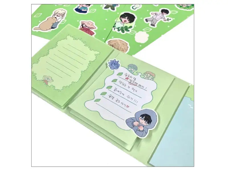 Dam Of The Forest - 4-Stage Sticky Note - ARTRANK - Sticky Notes - Harumio