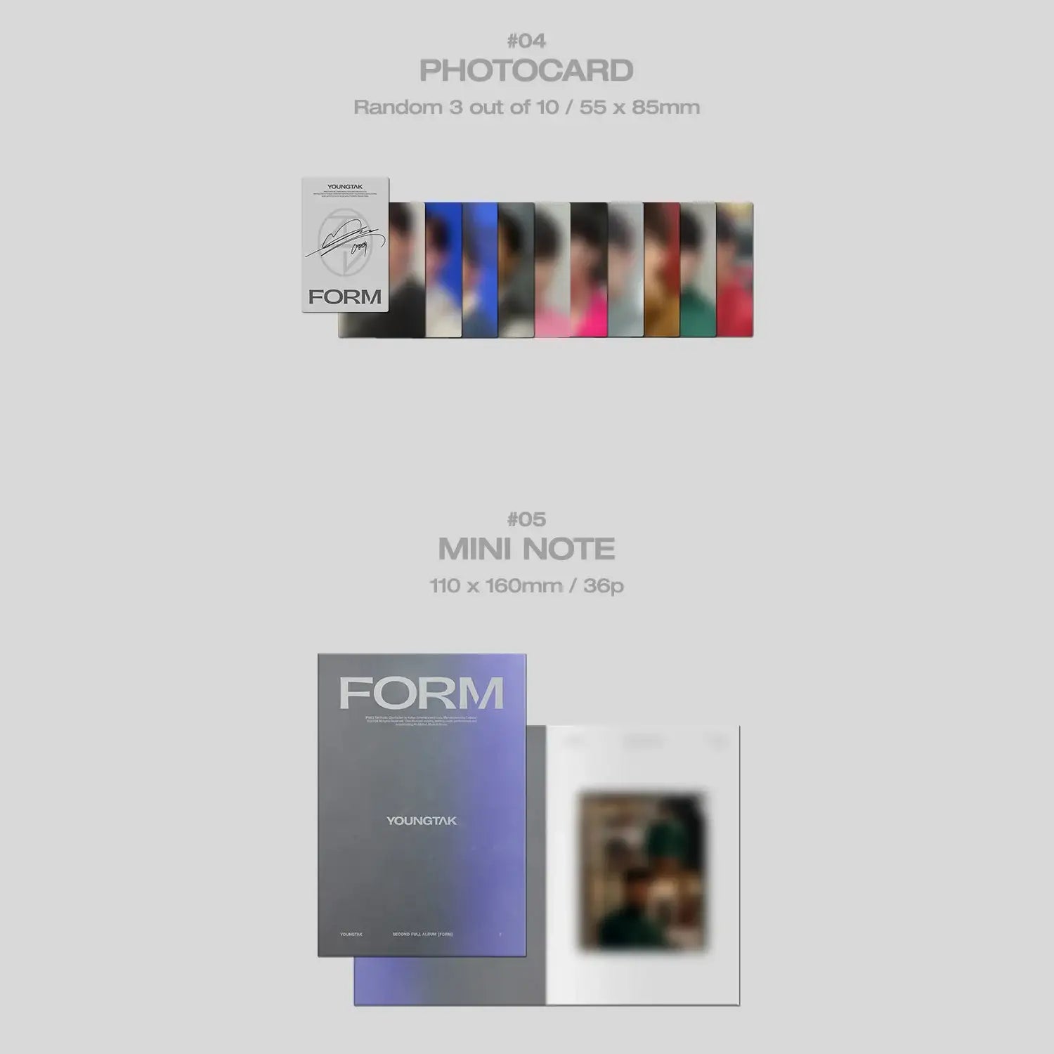 YOUNG TAK - Form : 2nd Album (Photobook Version) - YOUNG TAK - Album - Harumio