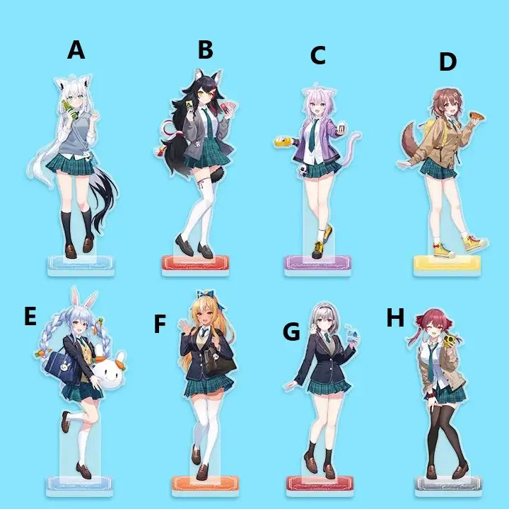 hololive x ANIPLUS - LD Acrylic Stand (Uniform Version) - ANIPLUS - Acrylic Stand - Harumio