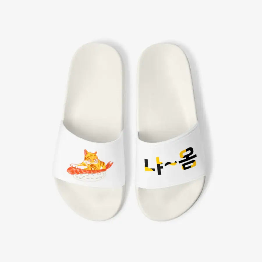 Tattooist Auvers - Cat Sushi Slippers - Marpple Shop - Slippers - Harumio