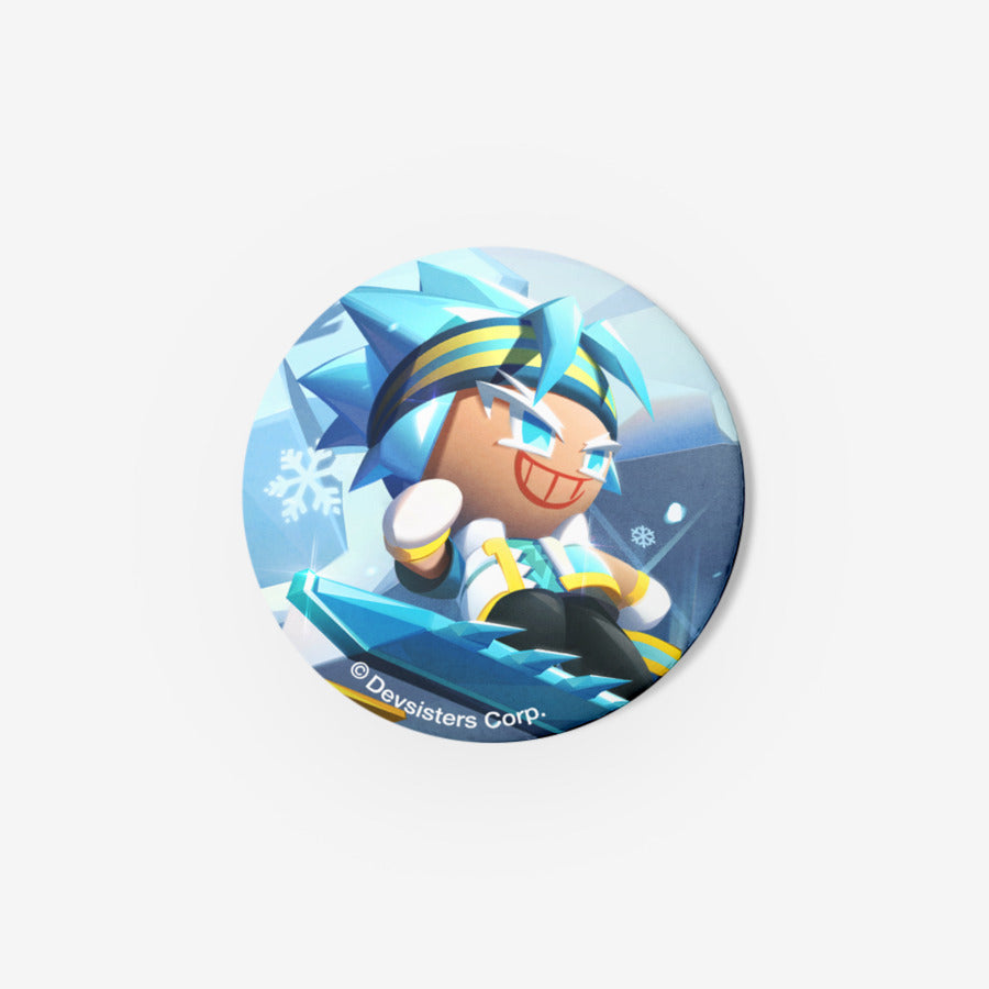 Cookie Run : Tower of Adventure - Ice Mint Cookie Pin Button - Marpple Shop - Pin Button - Harumio