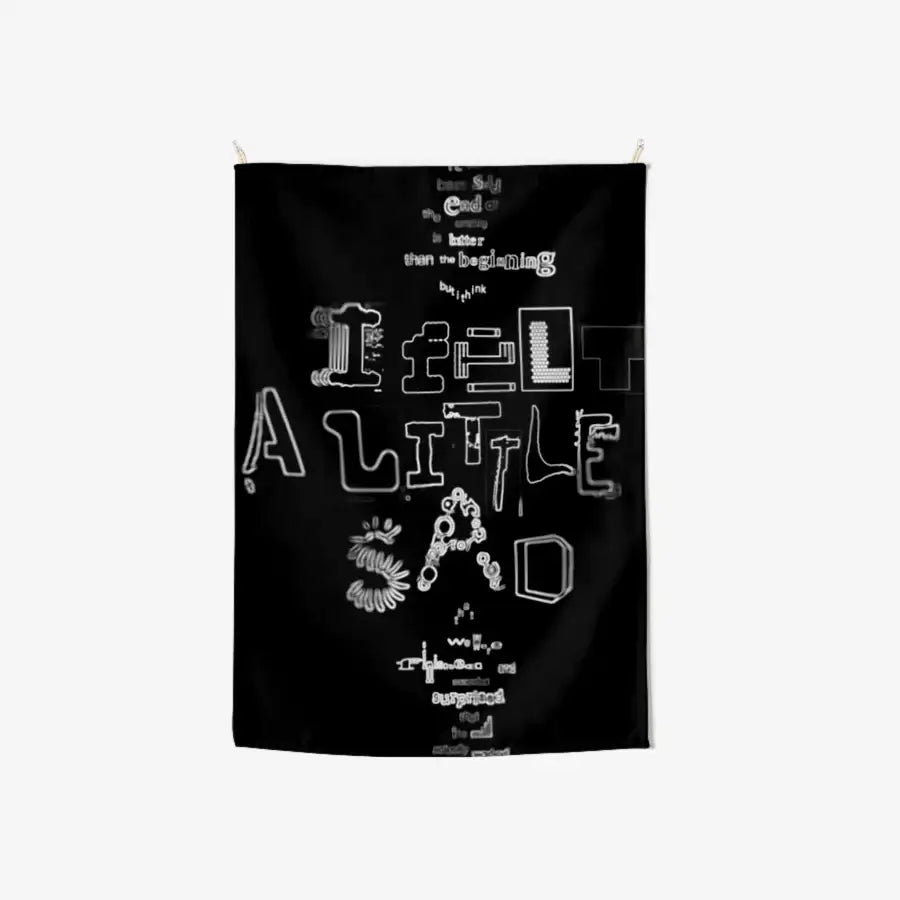 SKYJUNWORKS - I Felt A Little Sad Fabric Poster - Marpple Shop - Fabric Poster - Harumio
