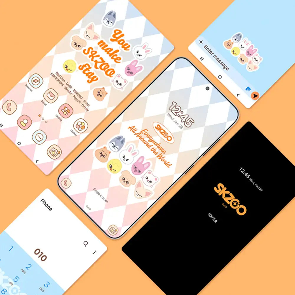 SLBS - SKZOO NFC Pouch with Beads Strap - SLBS - Home & Living, Accessories - Harumio