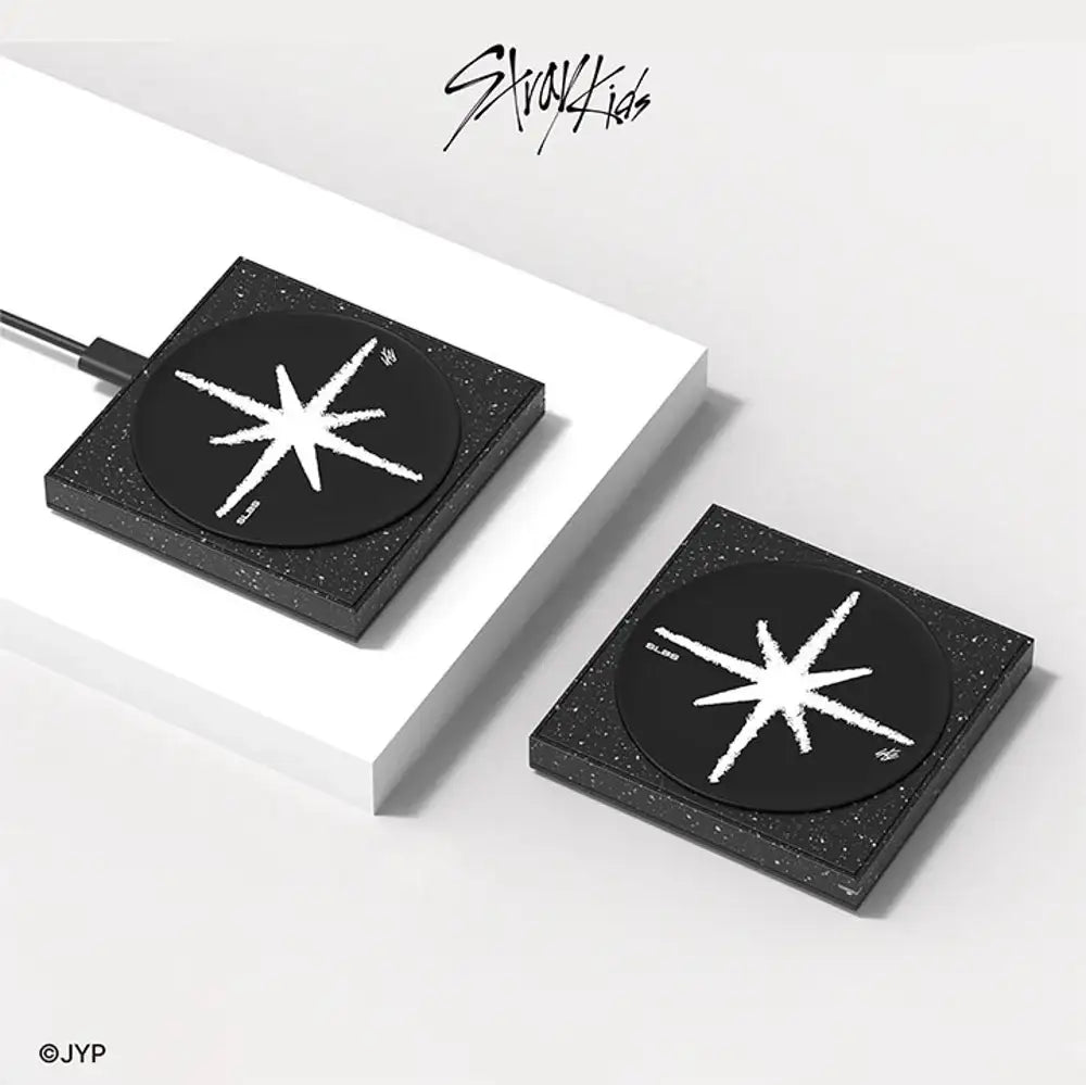 SLBS - Stray Kids Black Edge Wireless Charger - SLBS - Home & Living, Accessories - Harumio