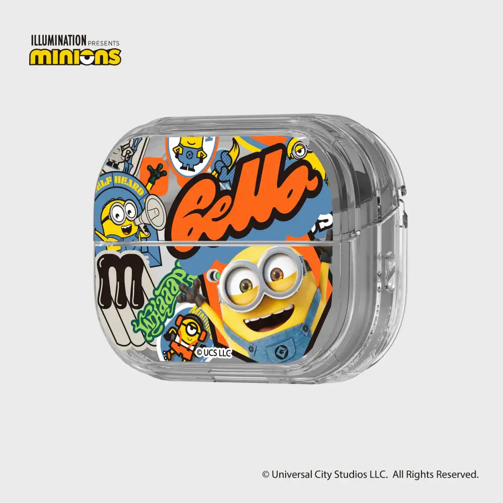 SLBS - Minions Clear Cover (Galaxy Buds3 Pro) - SLBS - Buds Case - Harumio