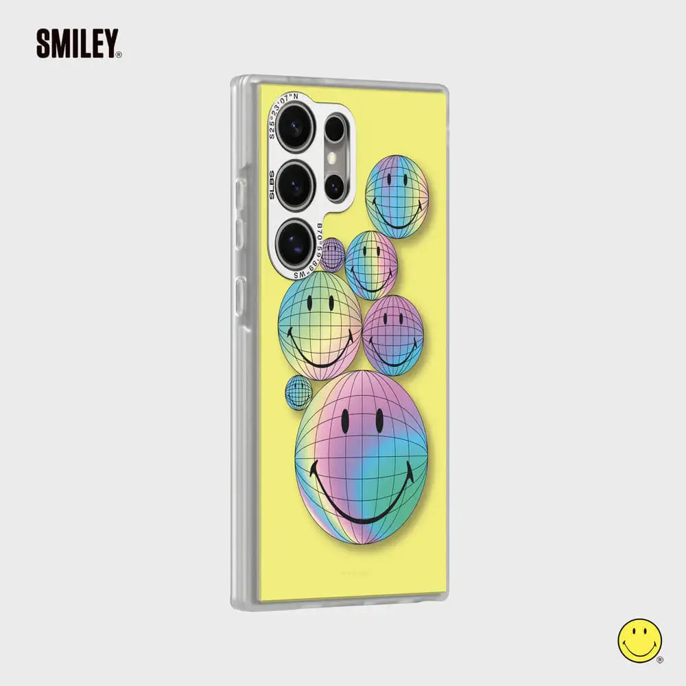 SLBS - Smiley Disco Ball Impression Case (Galaxy S24 Series) - SLBS - Phone Case - Harumio