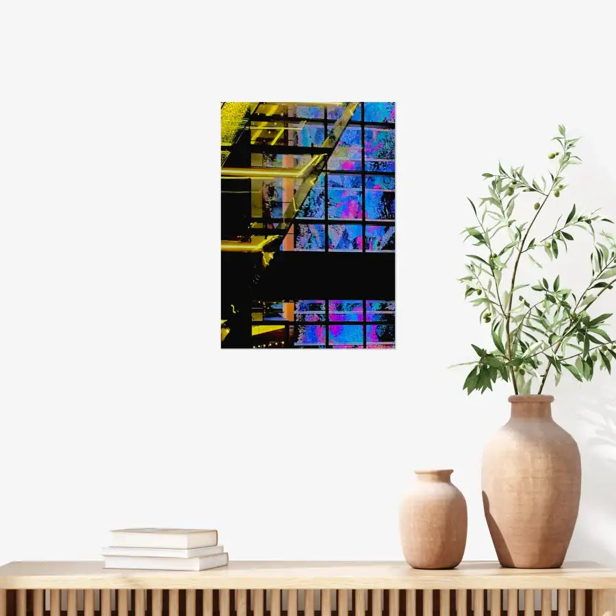 Ocean Garden - Neon All Night Long A3 Poster - Marpple Shop - Poster - Harumio