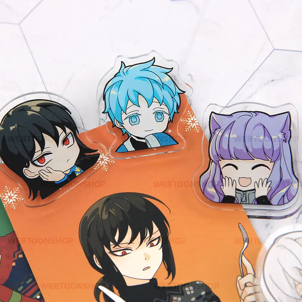 I Don't Want This Kind Of Hero - Acrylic Clip Claw (Ver. 1) - Webtoon Shop - Home & Living, Accessories - Harumio