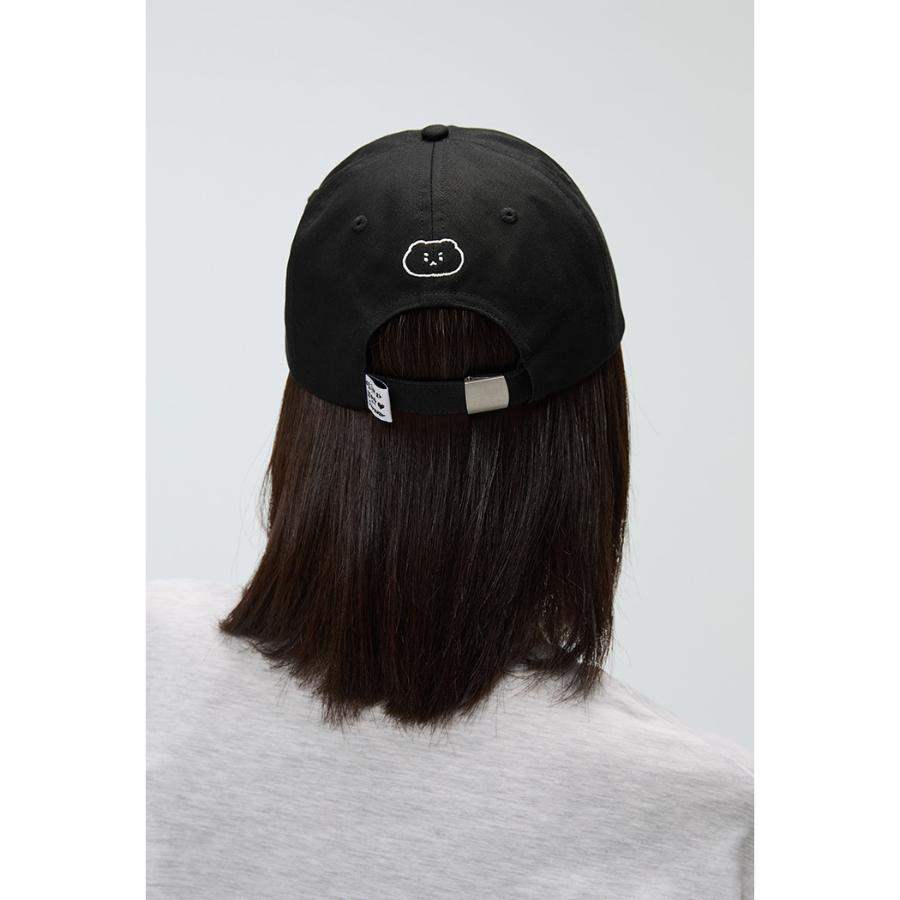 SPAO x Manggeureojin Gom - Buangdan Ball Cap (Black) - SPAO - Ball Cap - Harumio