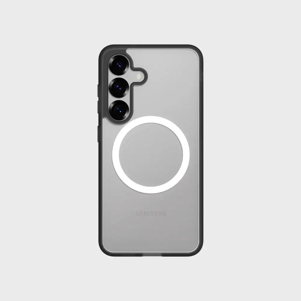 SLBS - SLBS Clear Magnet Case Matte Black (Galaxy S25 Series) - SLBS - Phone Case - Harumio