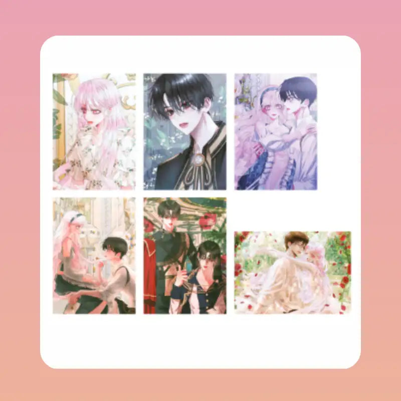 Siren : Becoming the Villain's Family - Photocard Set - Soone Content - Postcard - Harumio