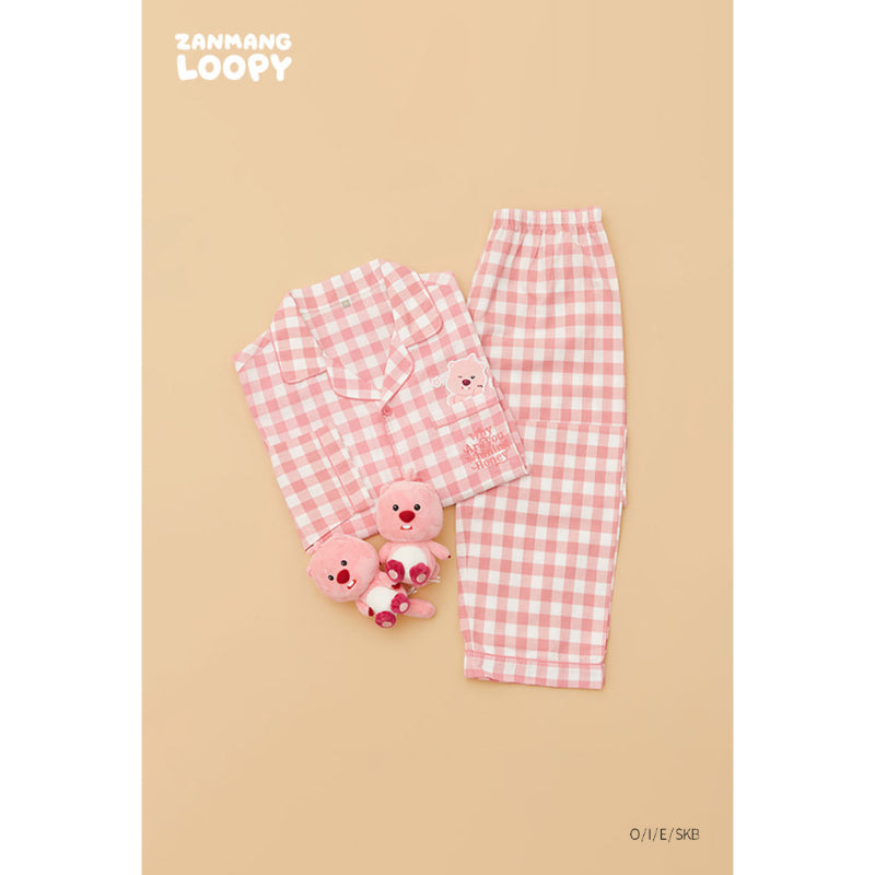 SPAO x Zanmang Loopy - Loopy Long Sleeve Pajamas